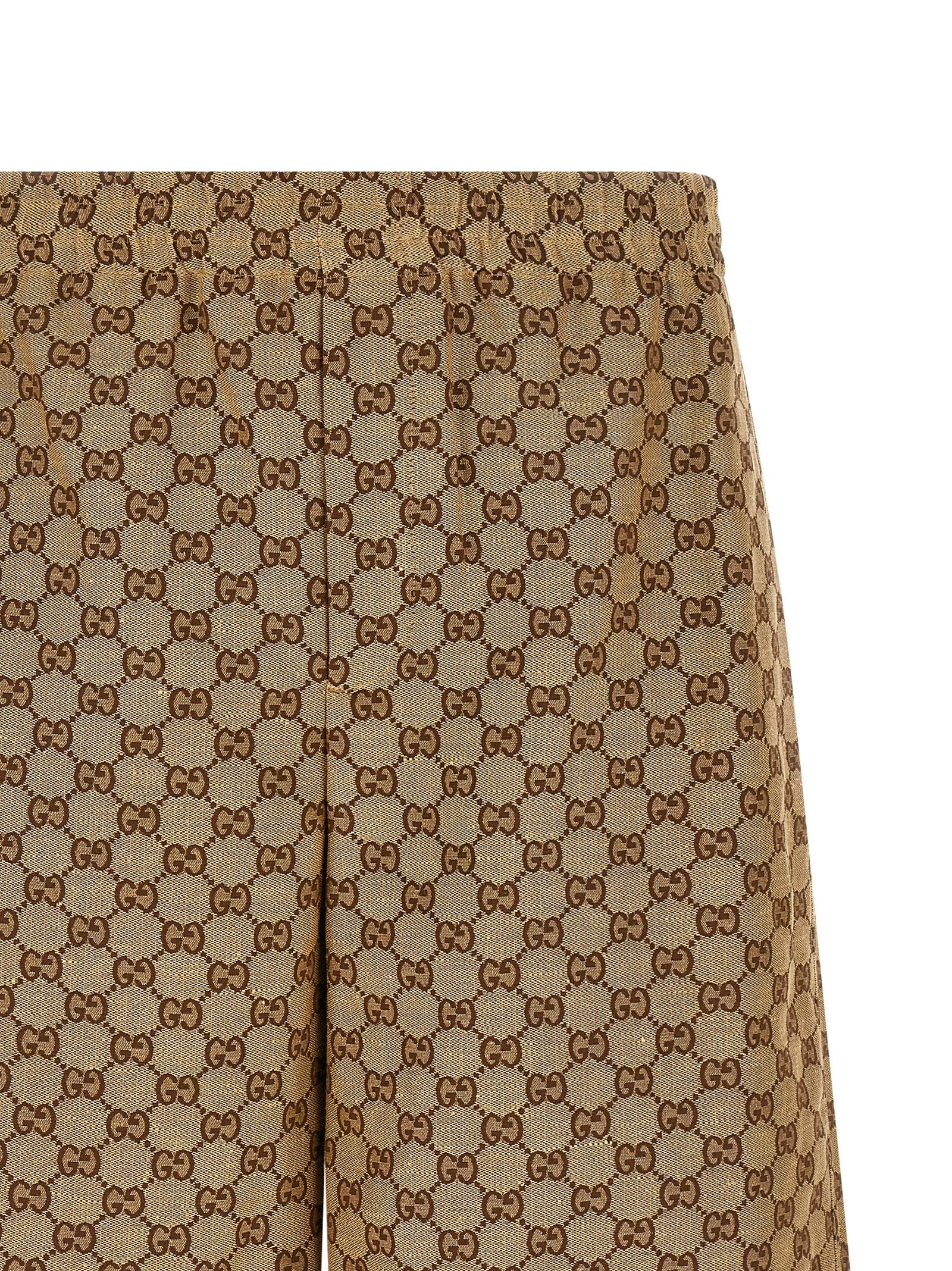 Gg Supreme Bermuda Shorts - Gucci Lido Line