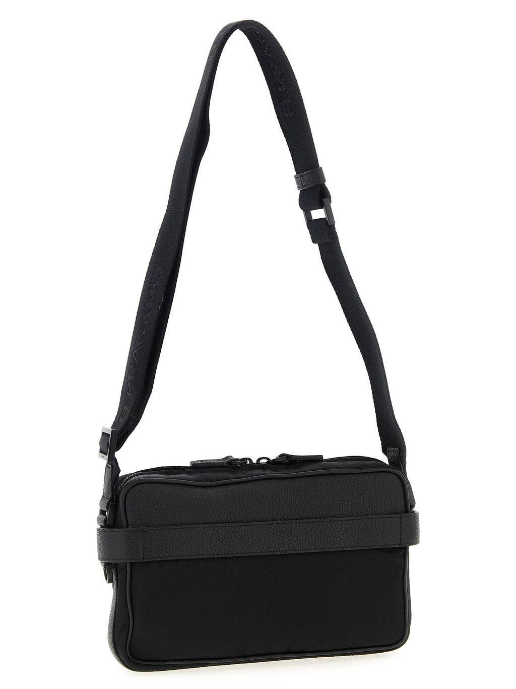 Ferragamo Twins Nylon Crossbody Bag