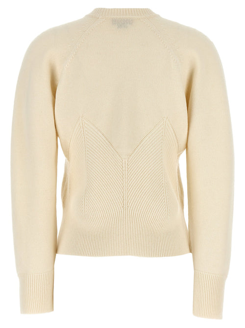 Alexander McQueen Chevron Corset Sweater