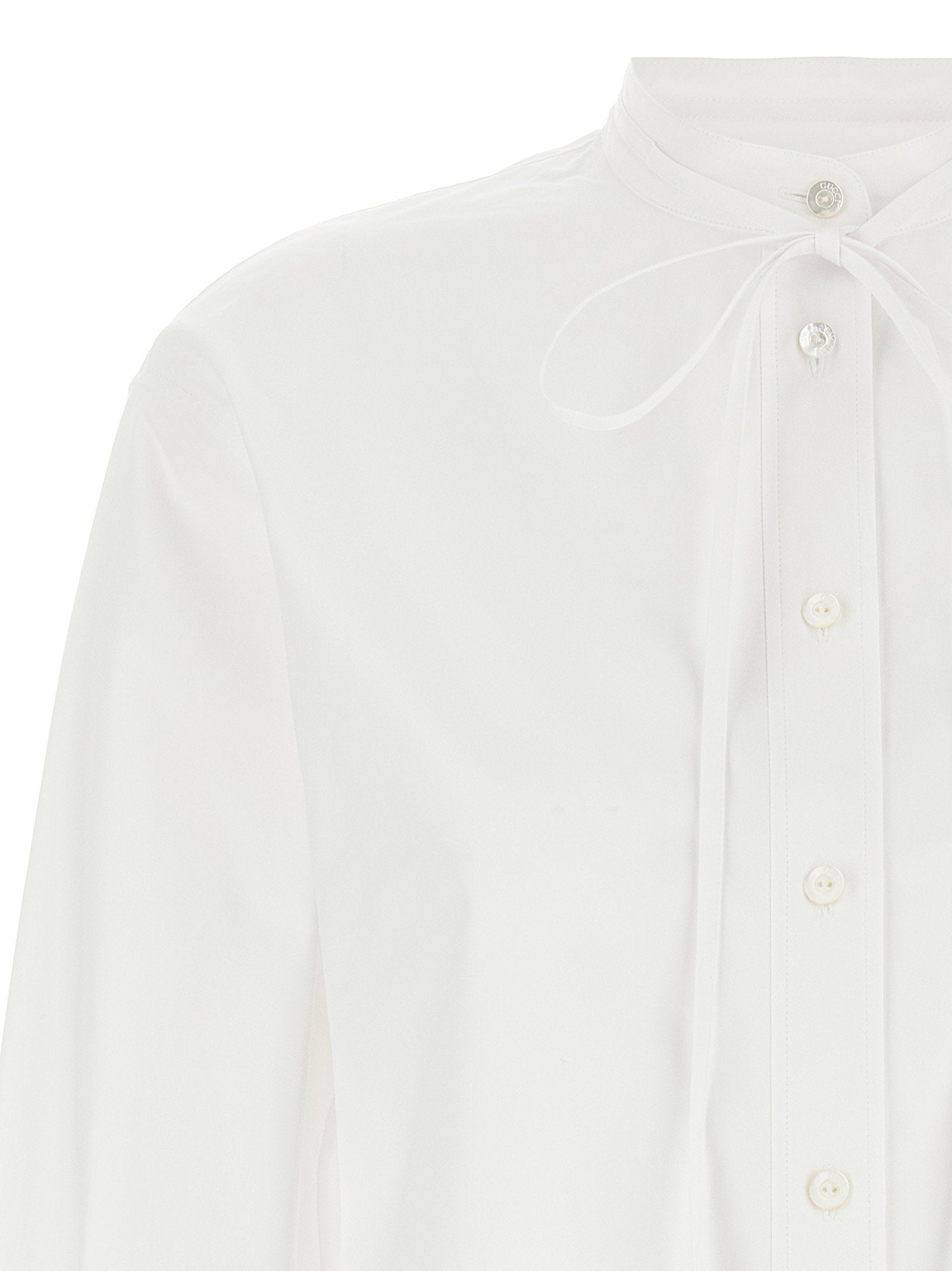 Gucci Double G Embroidery Shirt