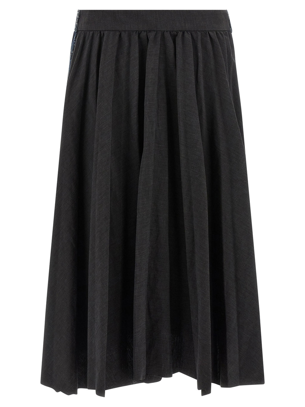 Balenciaga Hybrid Pleated Skirt
