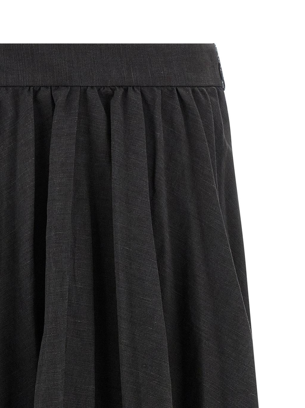 Balenciaga Hybrid Pleated Skirt