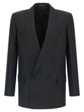 Gucci Double-breasted Technical Panama Blazer