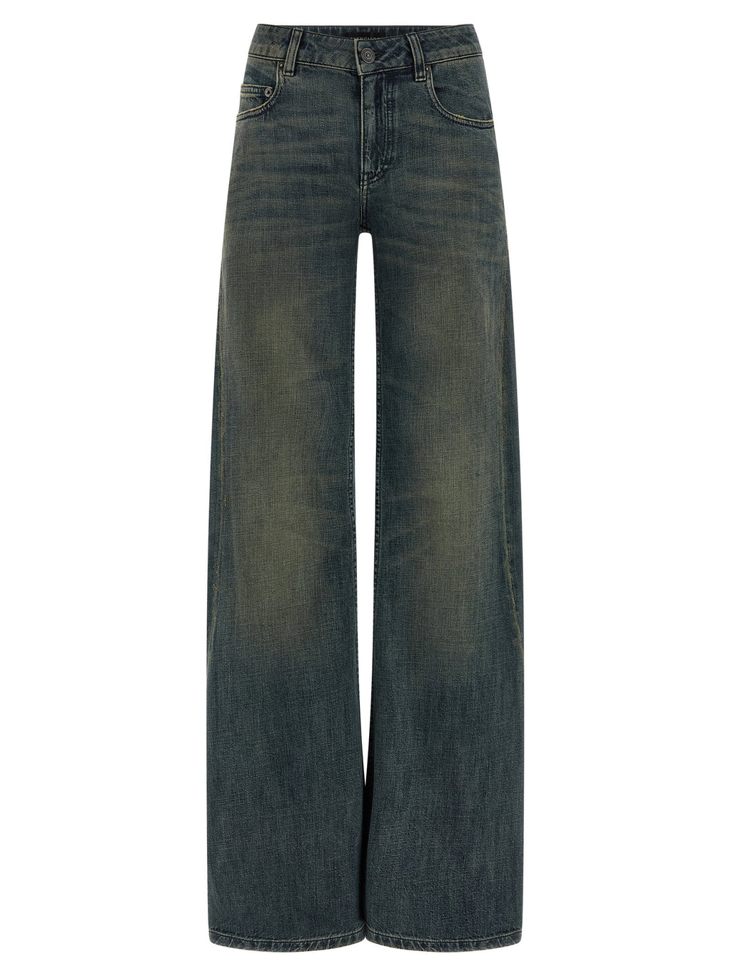 Balenciaga A Gamba Ampia Jeans