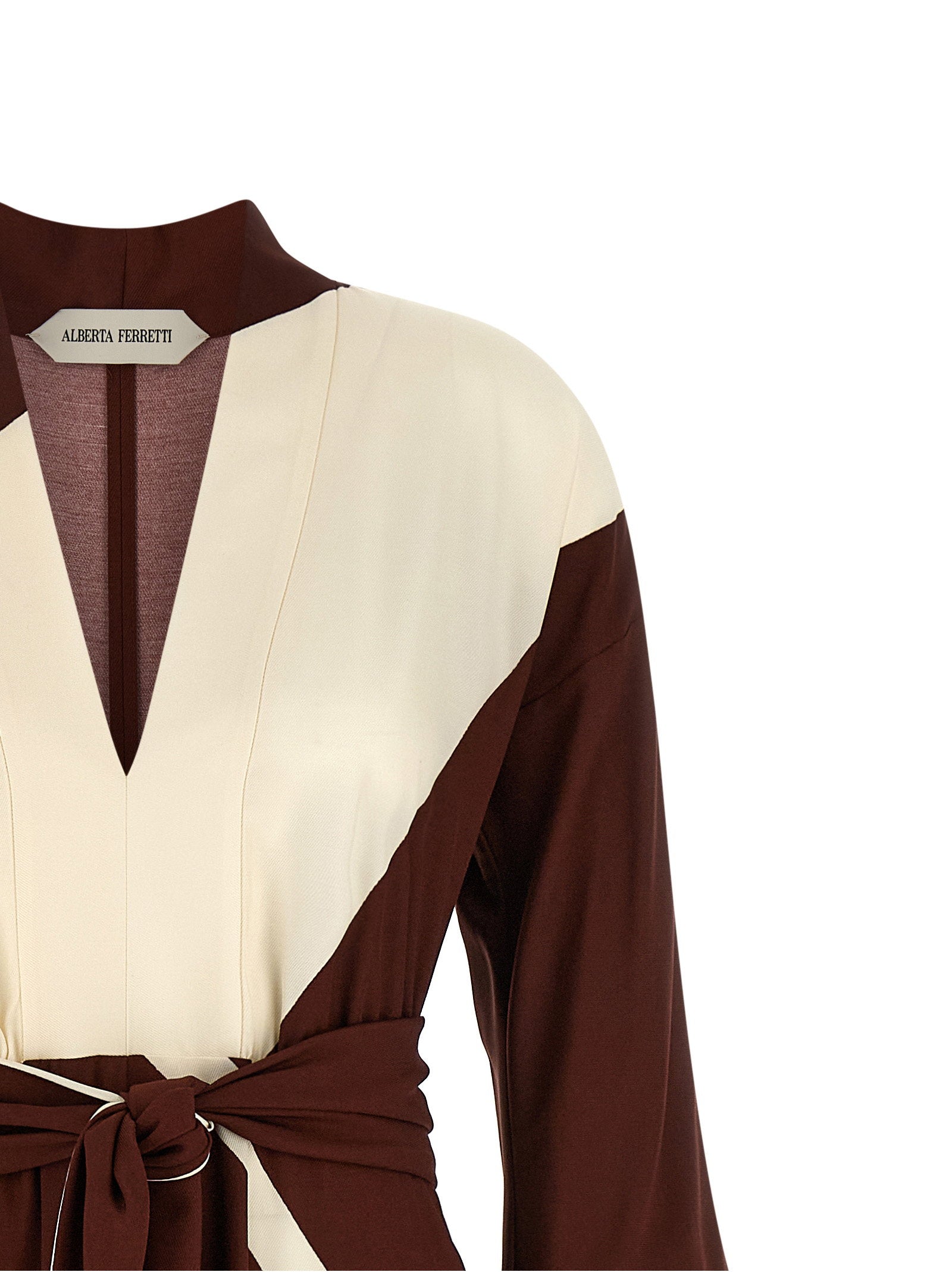 Alberta Ferretti Printed Dress