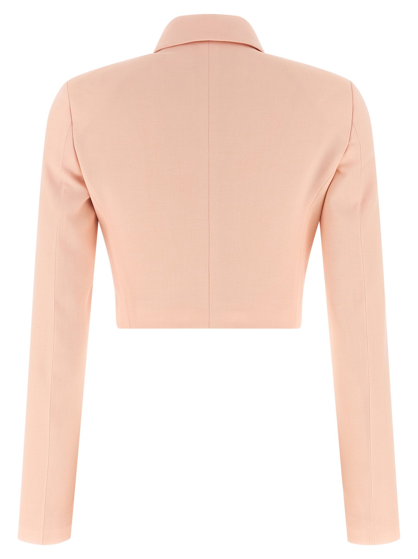 Alberta Ferretti Tropical Wool Blazer