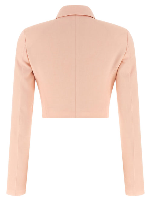 Alberta Ferretti Tropical Wool Blazer