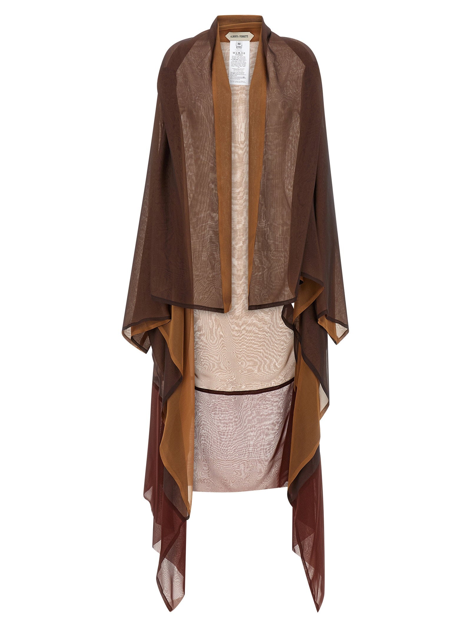 Alberta Ferretti Chiffon Cardigan