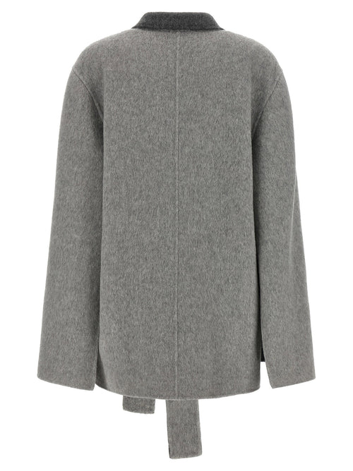 Alberta Ferretti Cardigan With Cape Sleeves