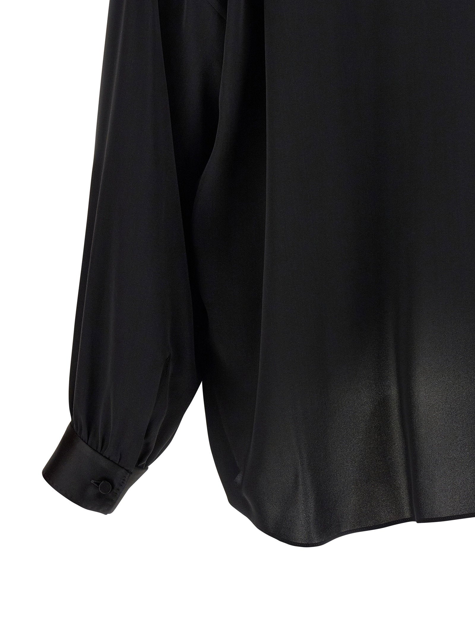 Tom Ford Lavallière Neck Blouse
