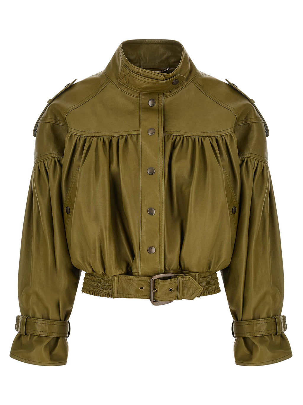 Chloé Smock Leather Jacket