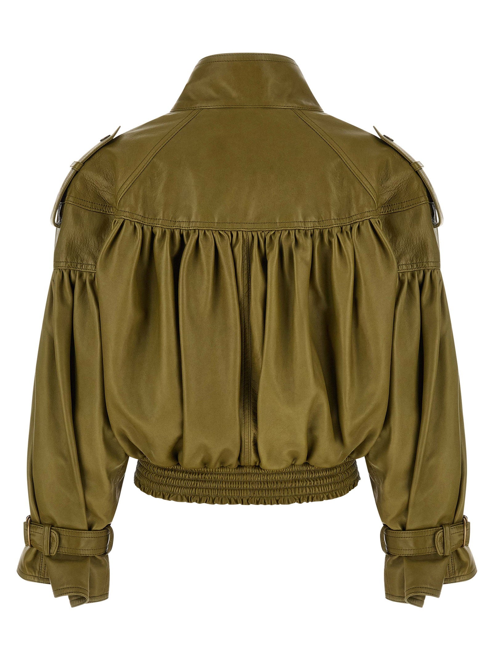 Chloé Smock Leather Jacket
