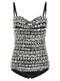 Dolce & Gabbana Crystal Bodysuit