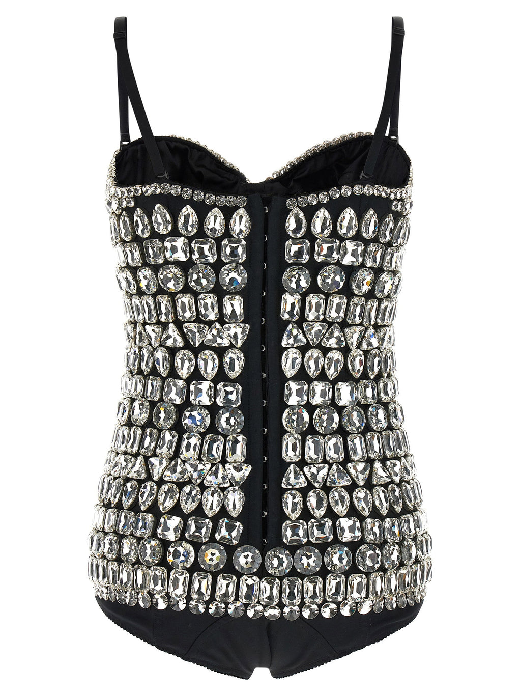 Dolce & Gabbana Crystal Bodysuit