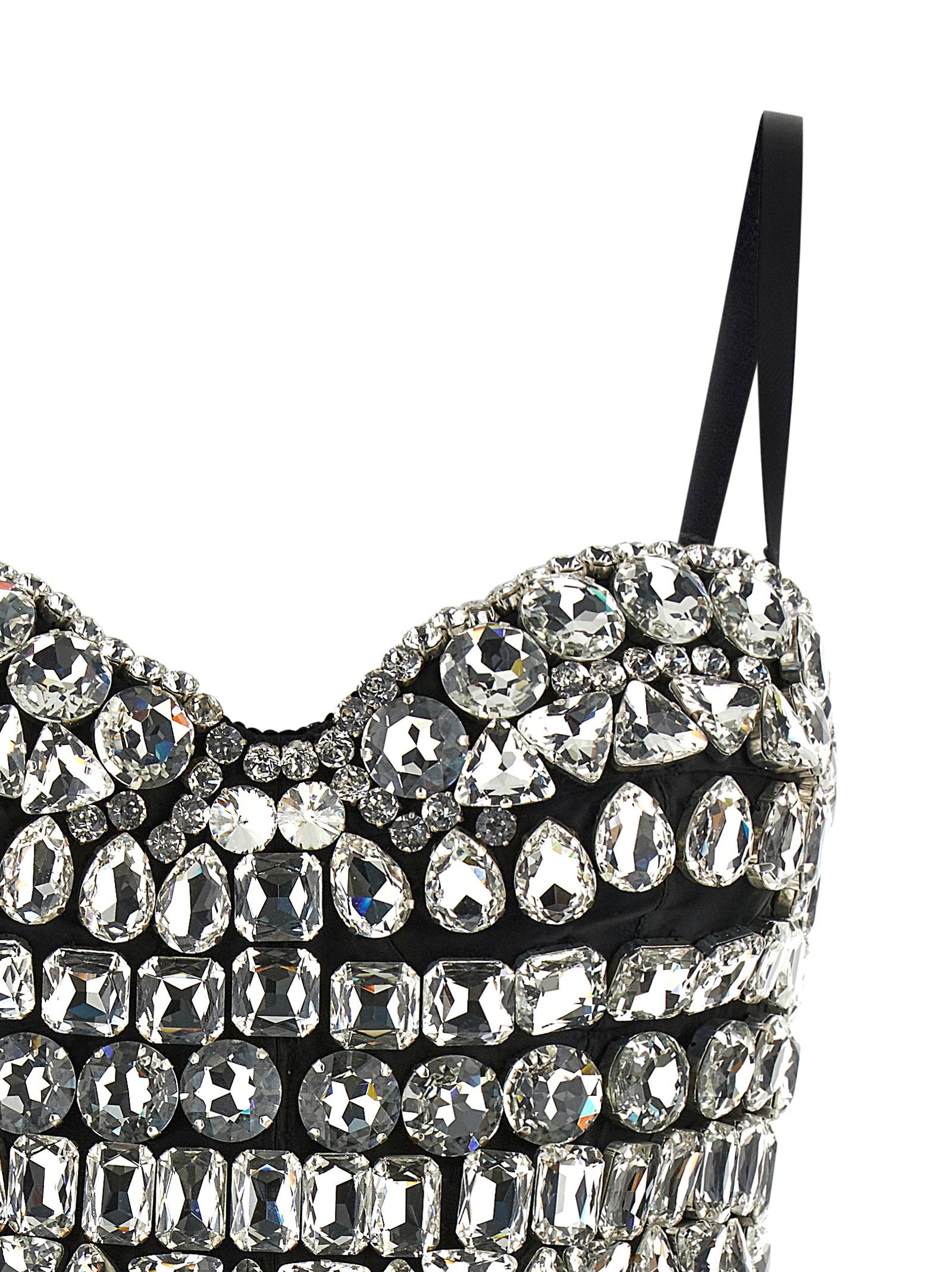 Dolce & Gabbana Crystal Bodysuit