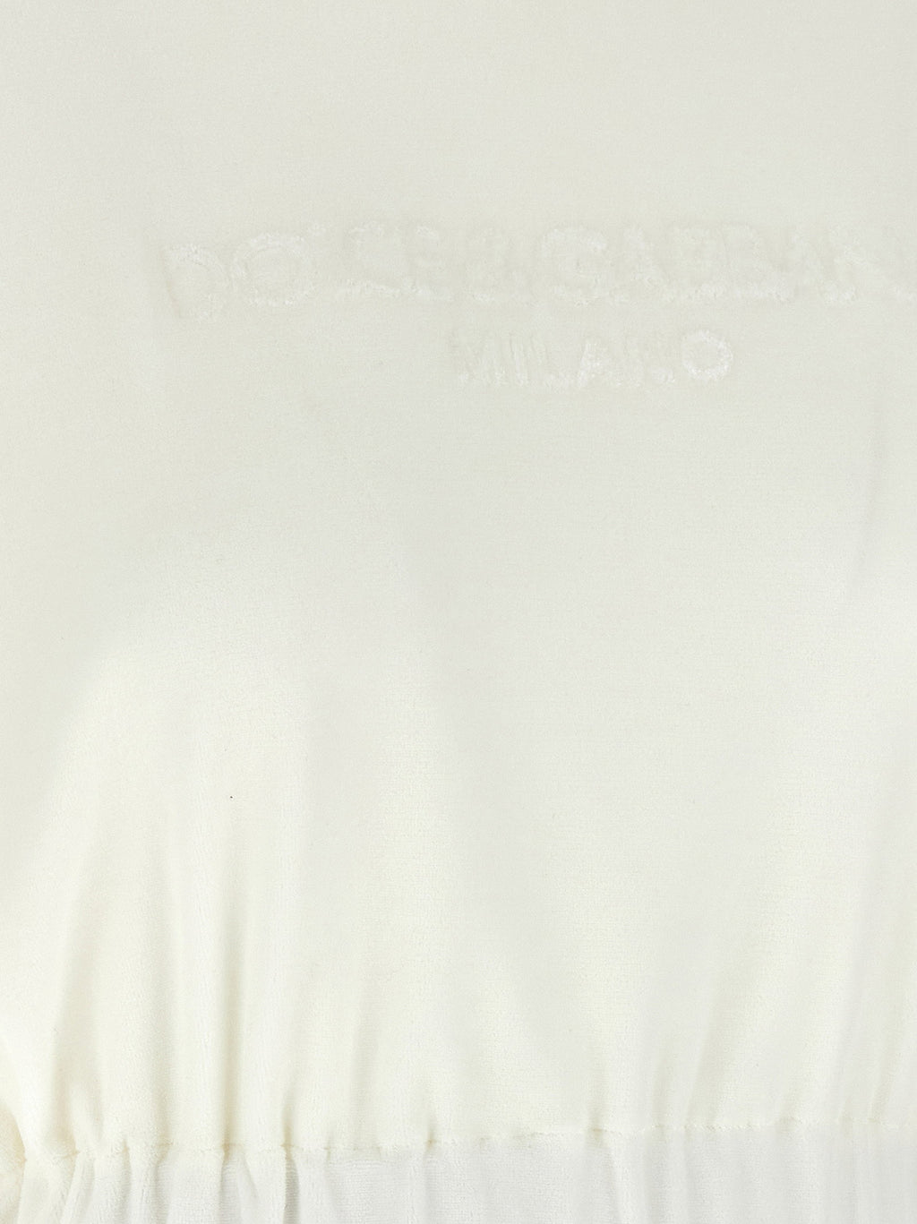 Dolce & Gabbana Logo Chenille Top