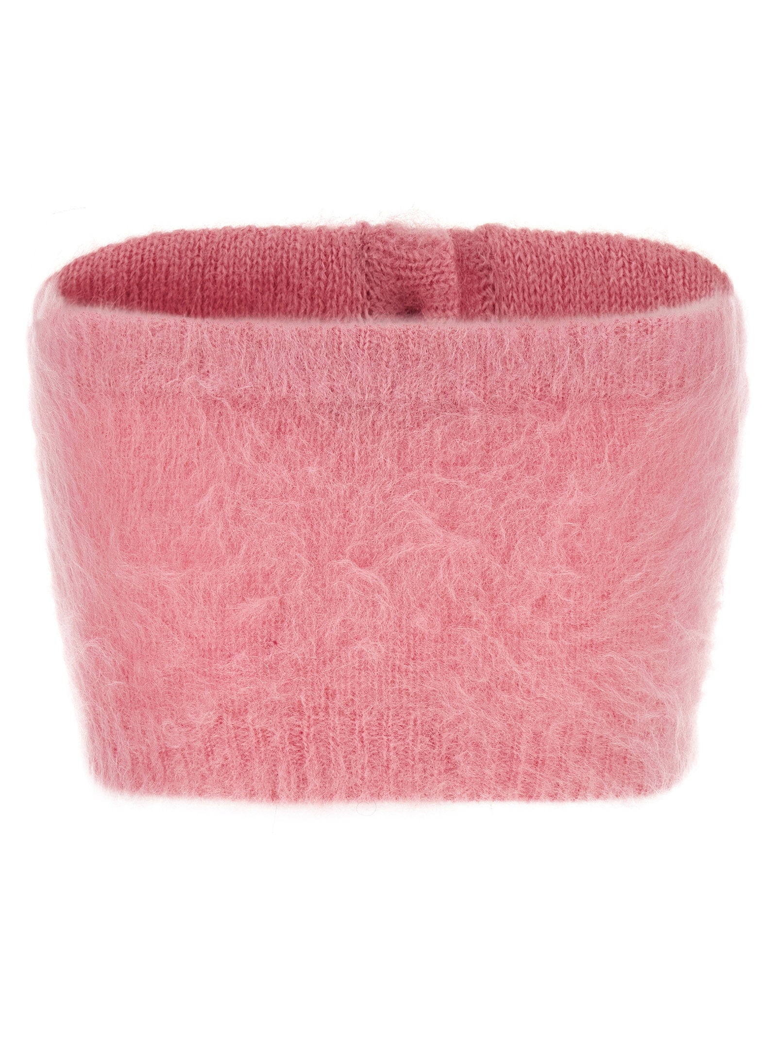 Alessandra Rich Carded Mohair Top