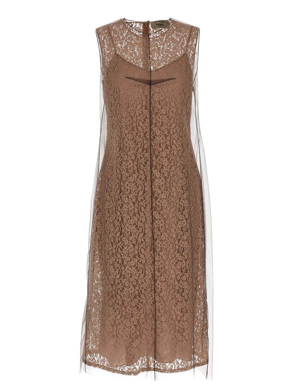Fendi Floral Lace Dress