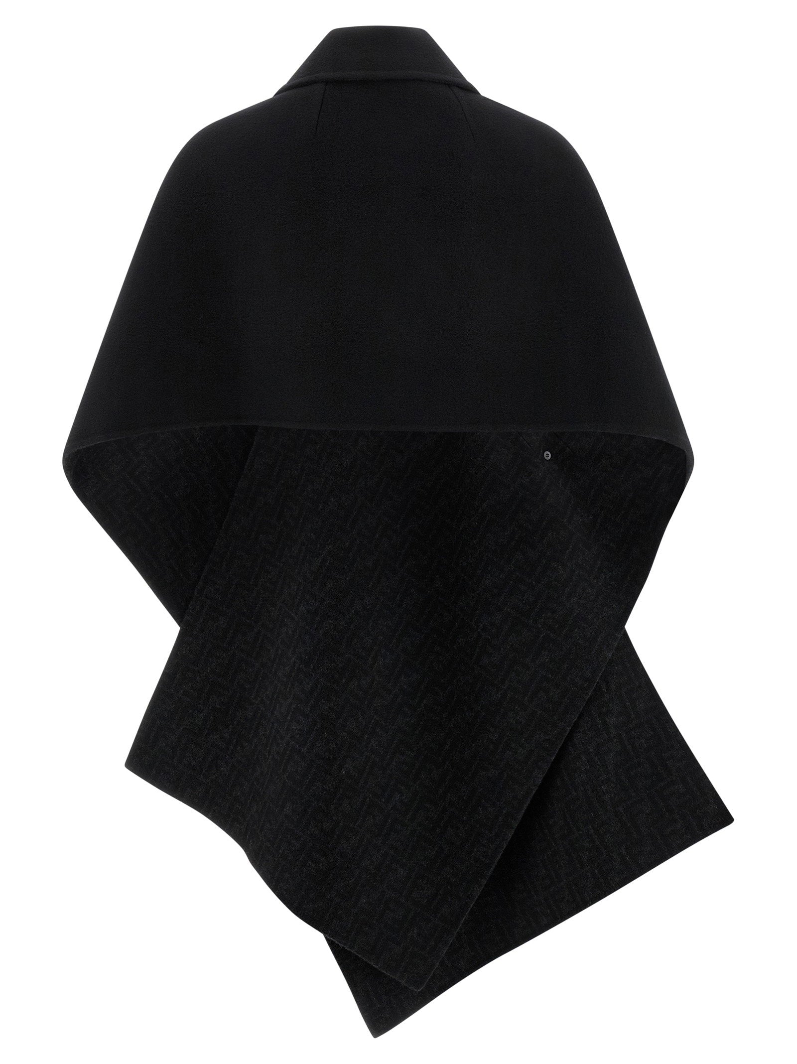 Fendi Double Wool Cape
