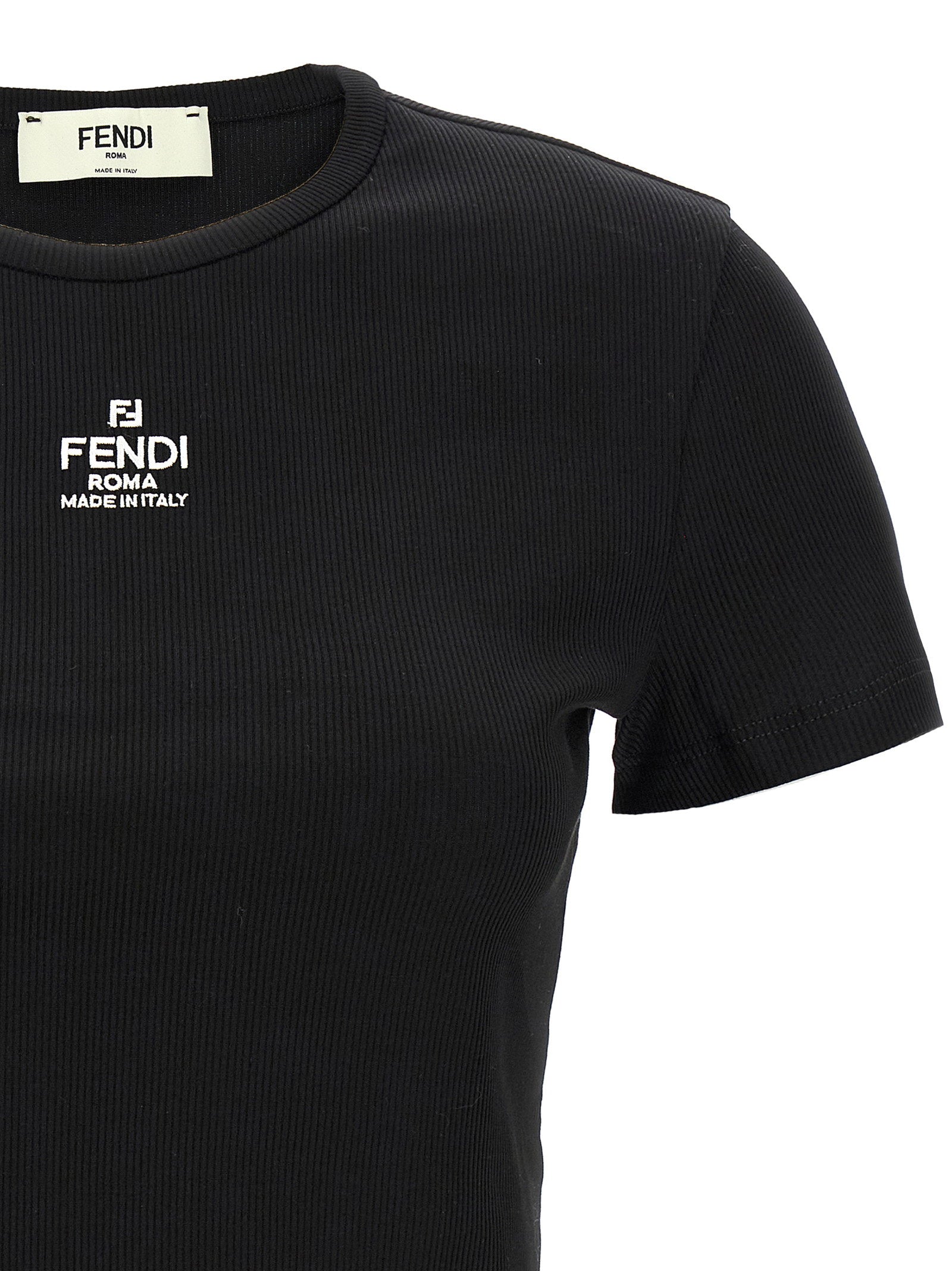 Fendi Cropped T-shirt