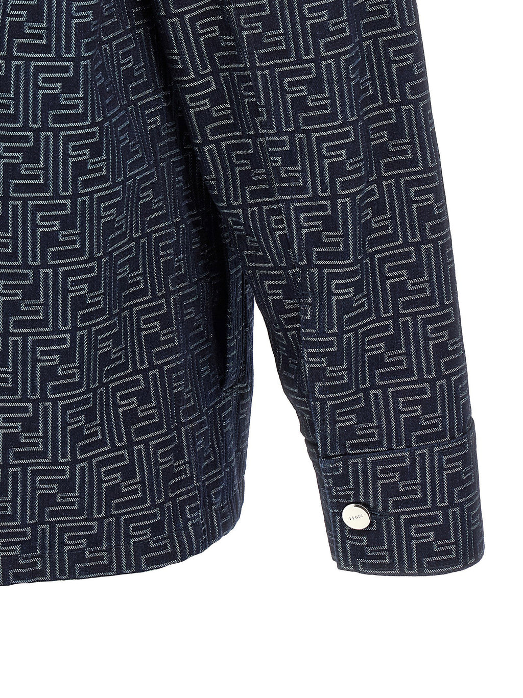 Fendi Overshirt Denim Ff