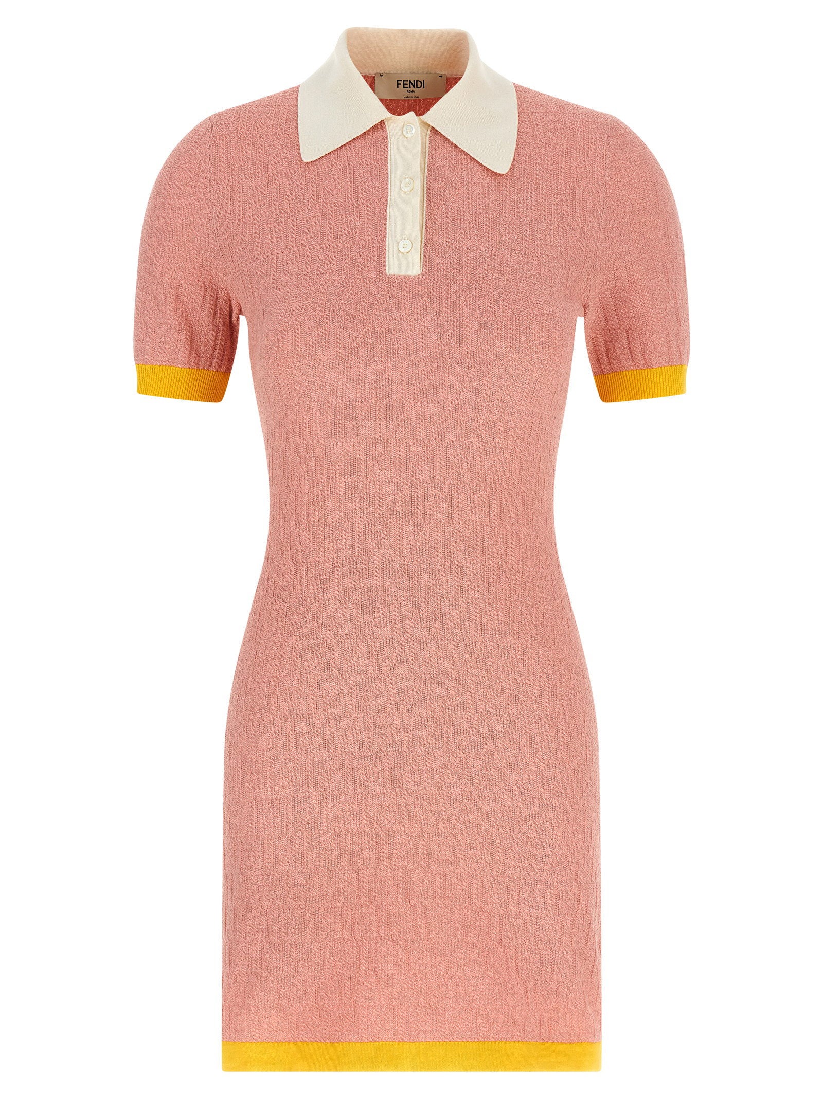 Fendi Color-block Dress
