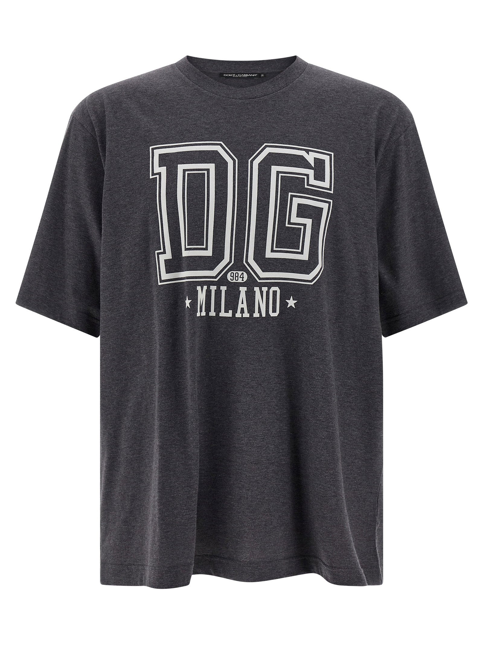Dolce & Gabbana Flocked Print T-shirt