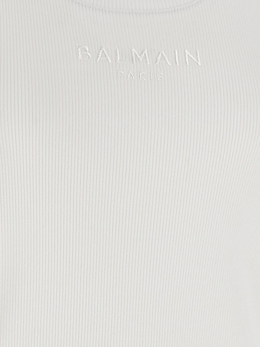 Balmain Logo Embroidery Tank Top