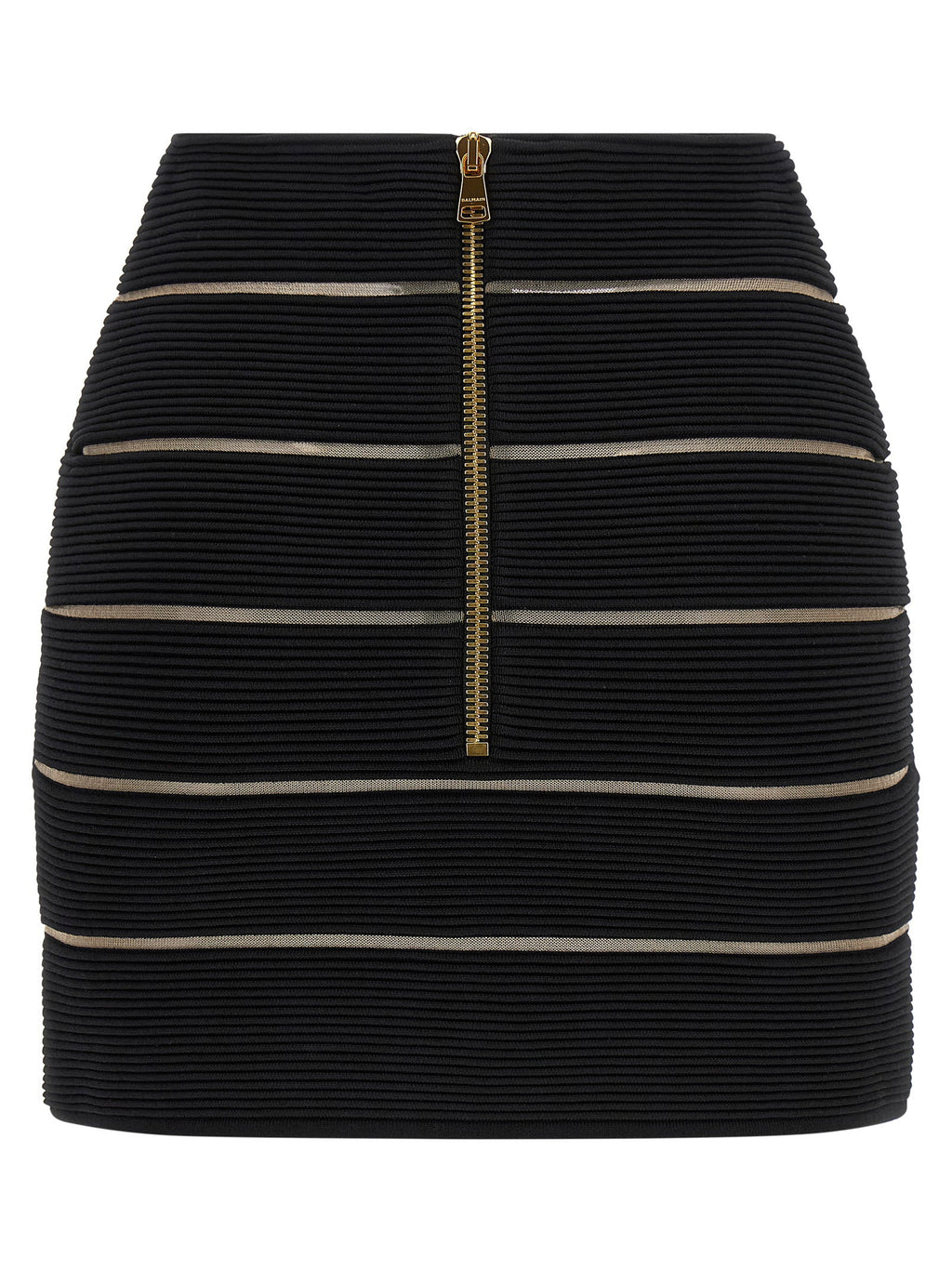 Balmain V-shaped Waist Skirt