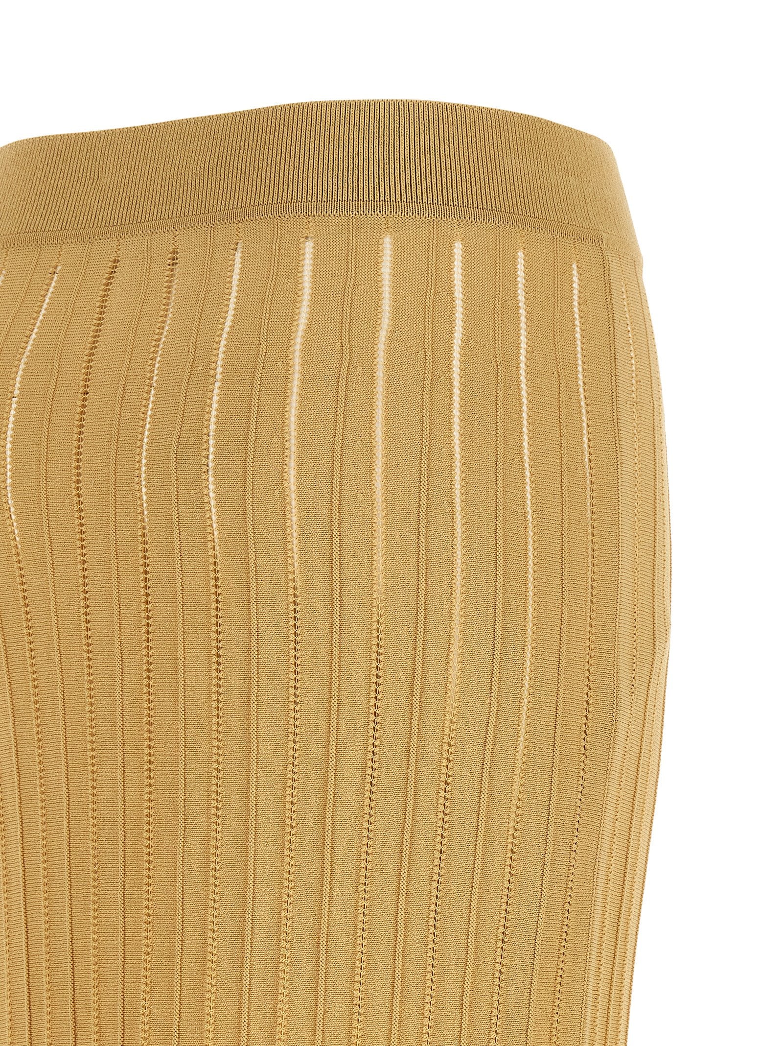 Balmain Fringed Skirt
