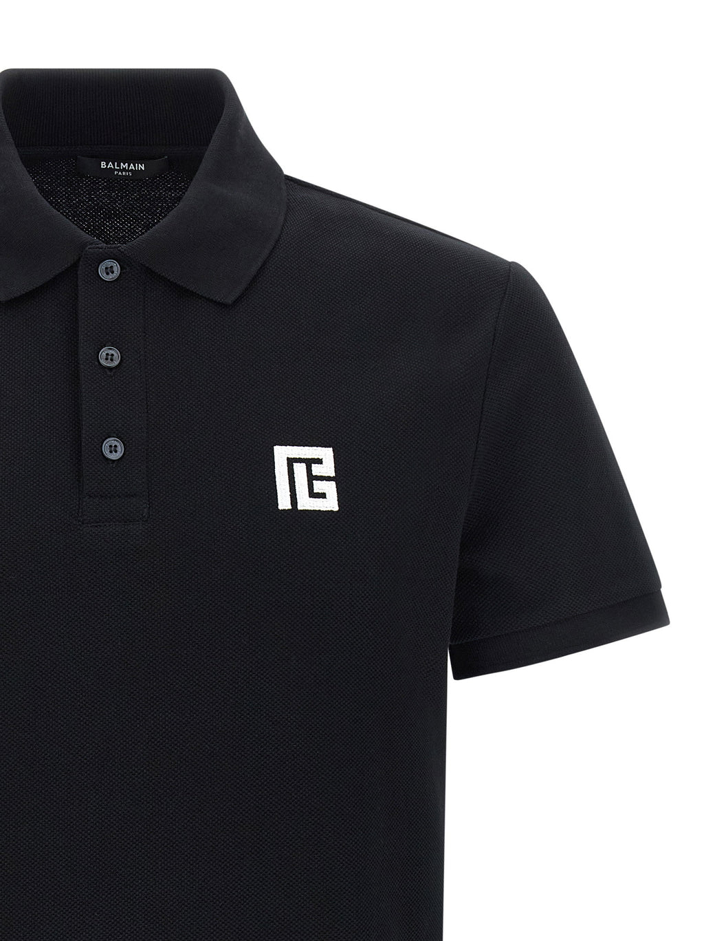 Balmain Embroidery Polo Shirt