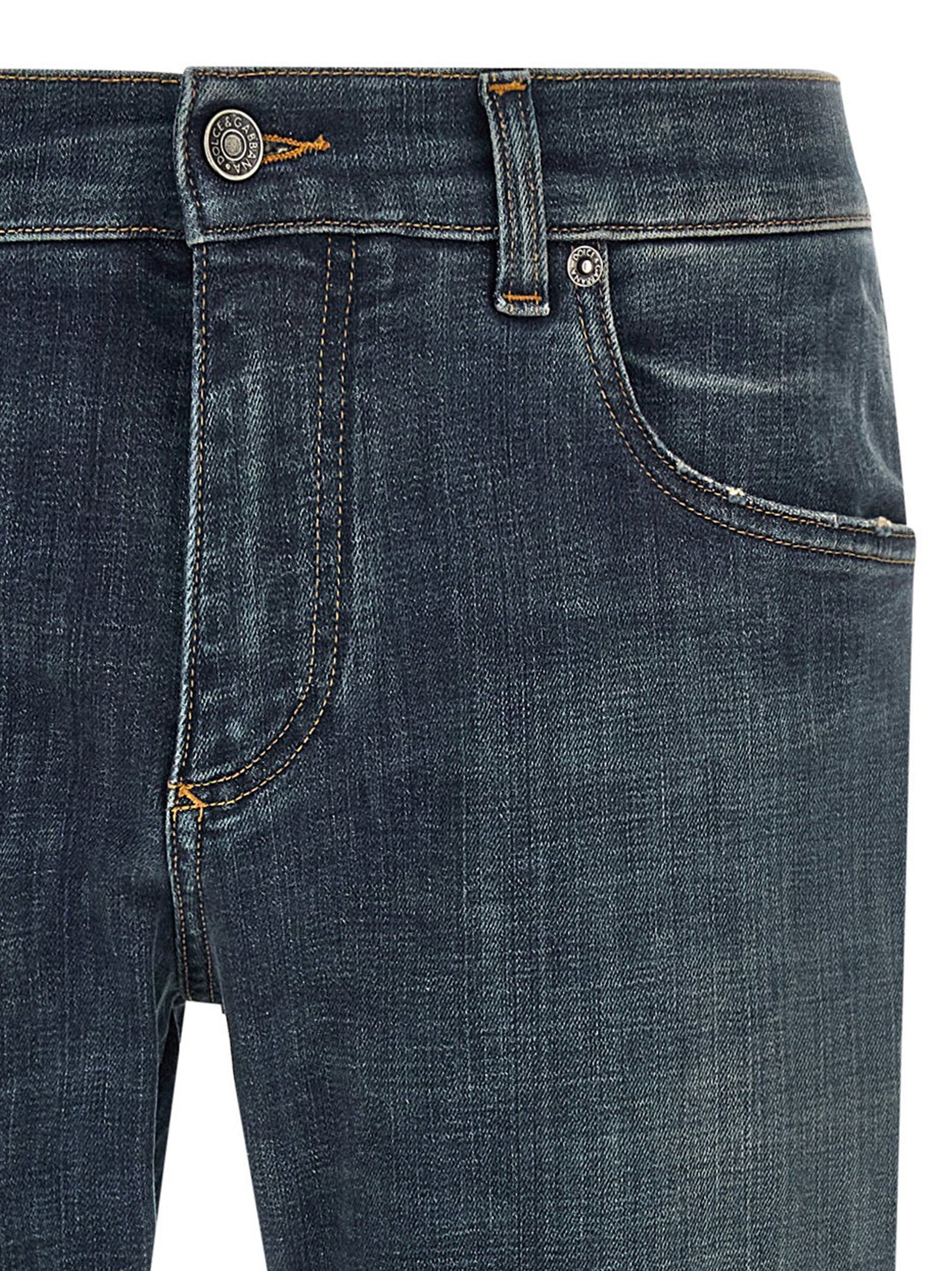 Dolce & Gabbana Used Effect Jeans