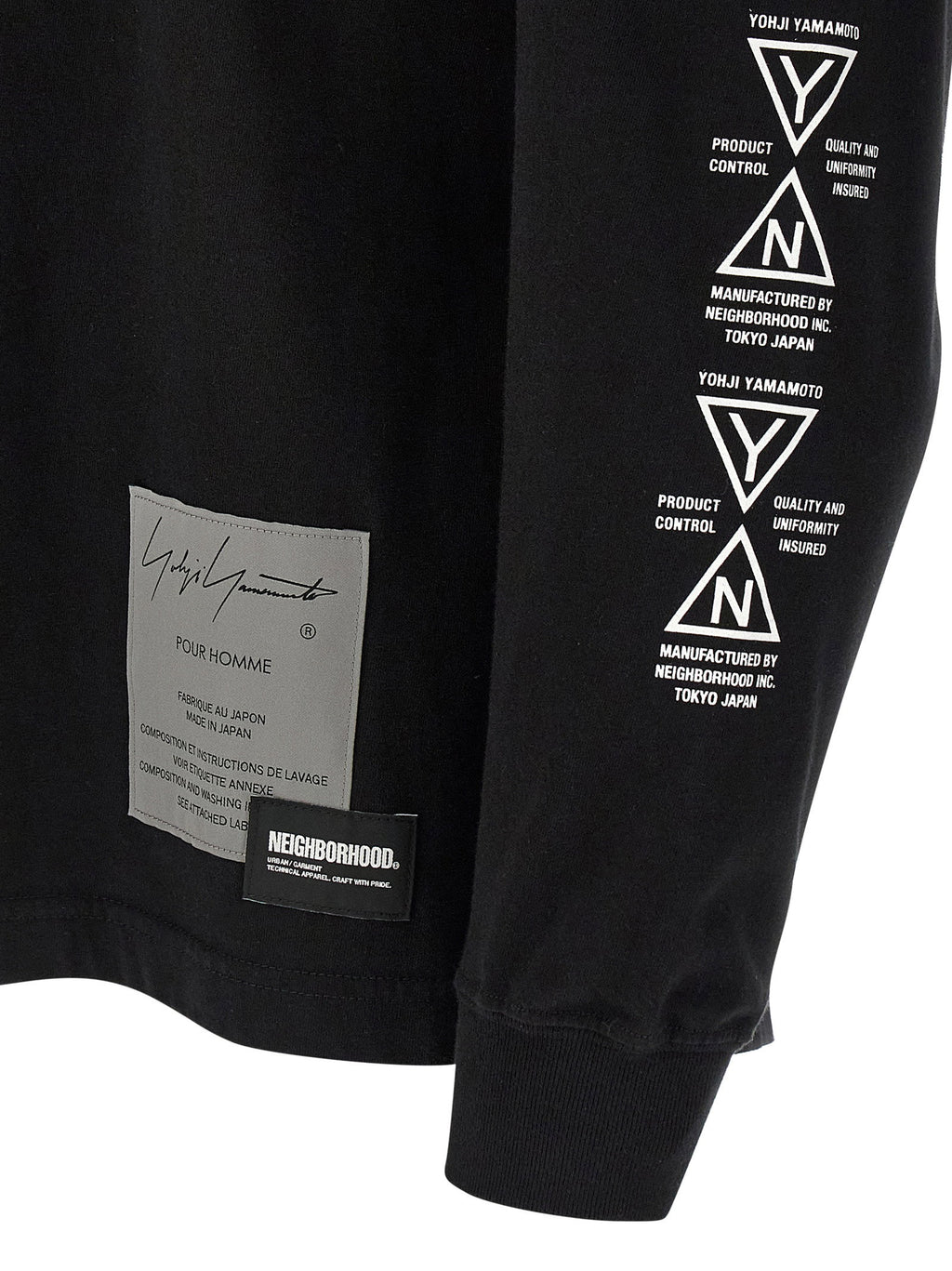 Yohji Yamamoto × Nh Ls Tee T-shirt