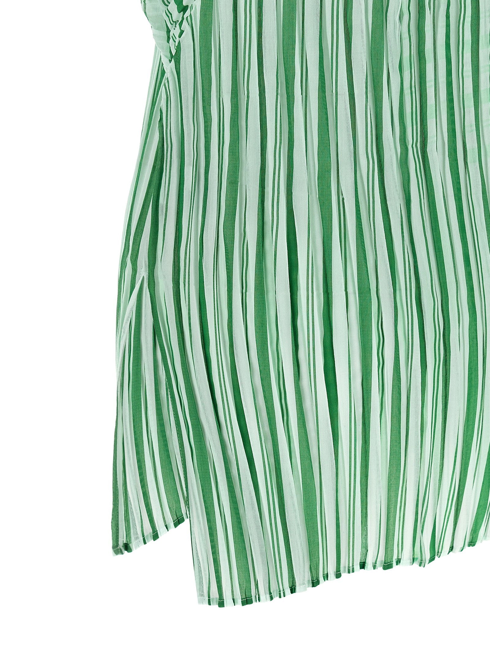 Issey Miyake Generic Stripes (machine Pleats) Top