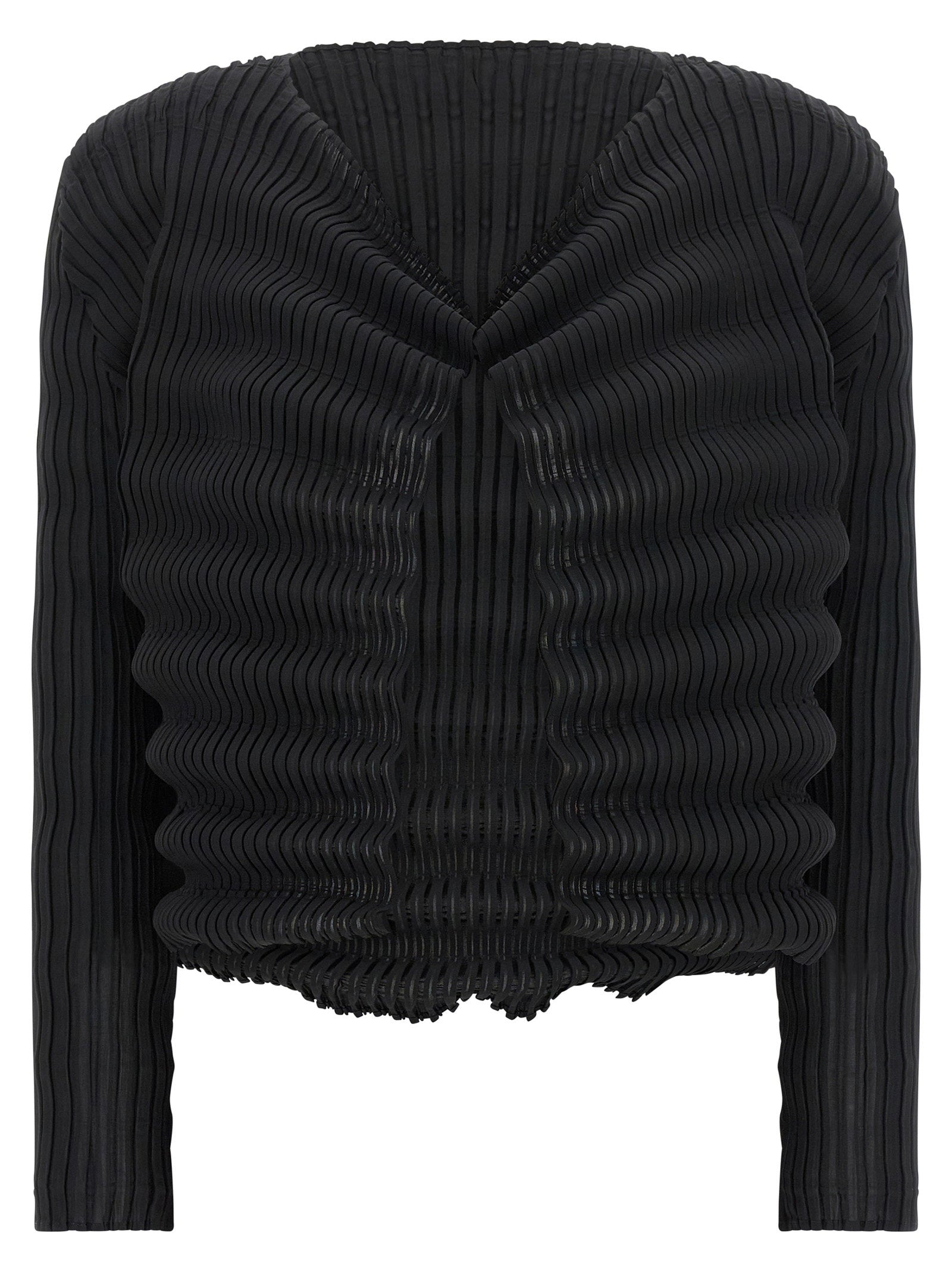 Issey Miyake Spring Pleats Cardigan