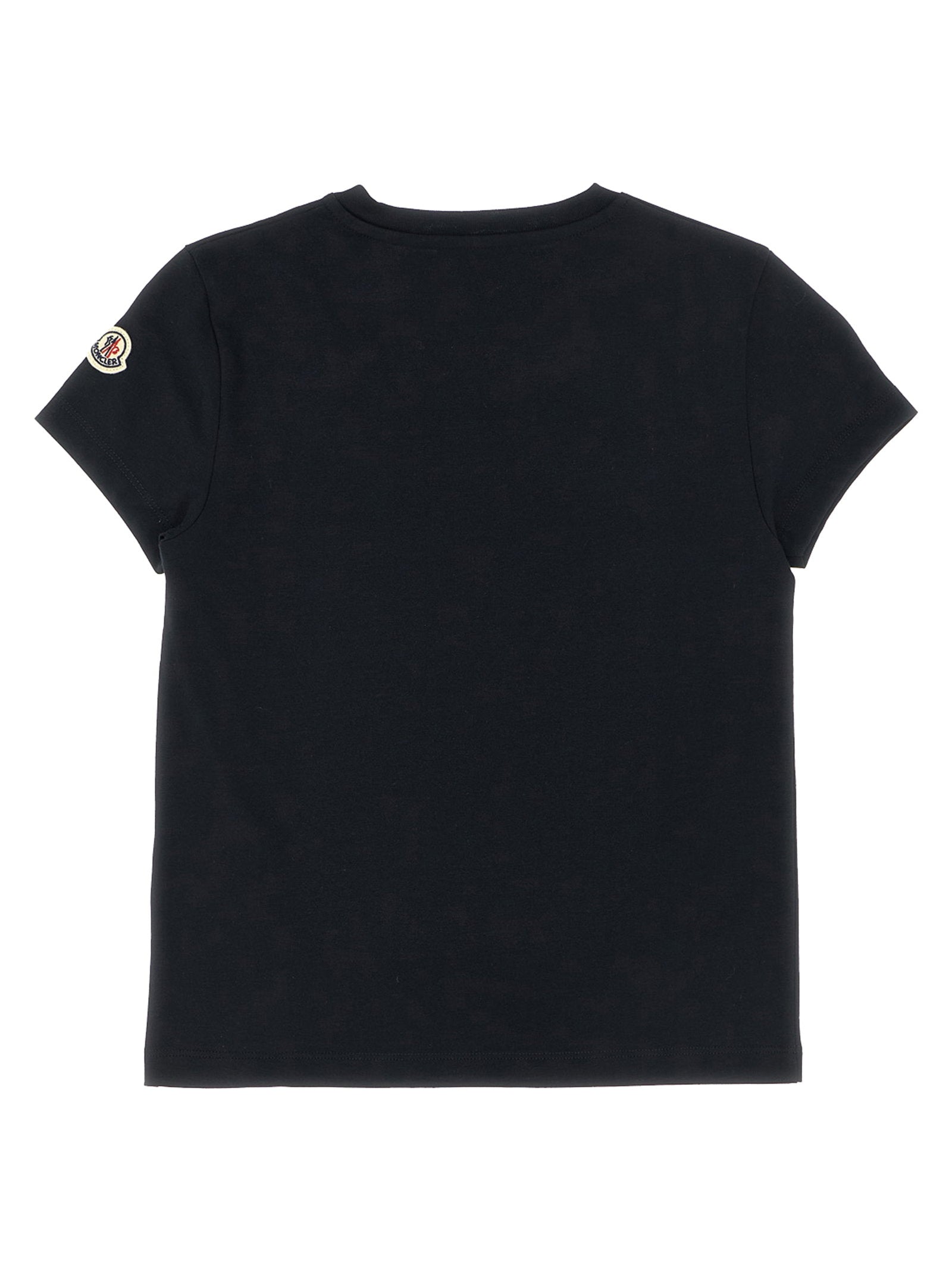 Moncler Enfant Logo Embroidery T-shirt
