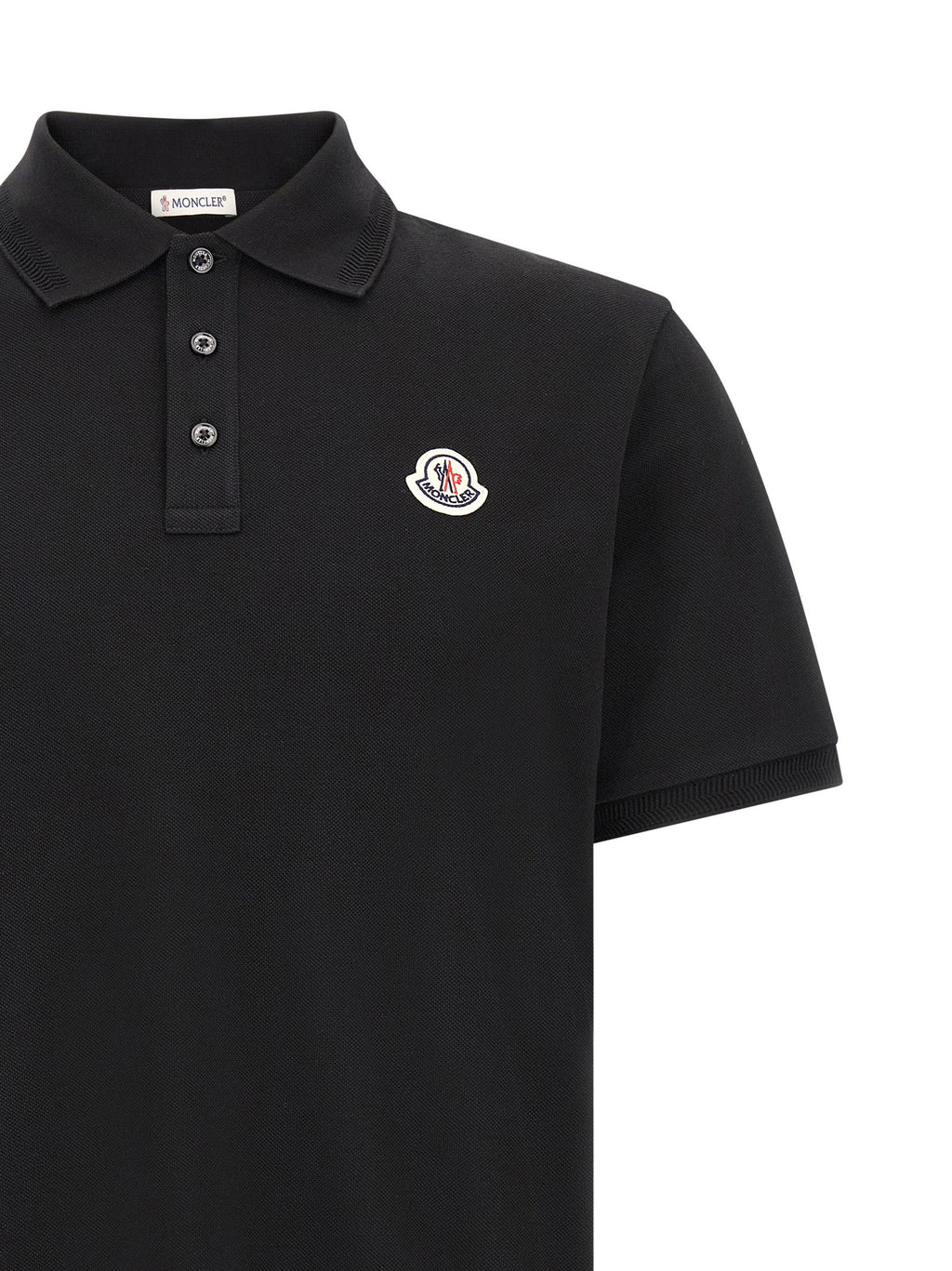 Moncler Logo Patch Polo Shirt