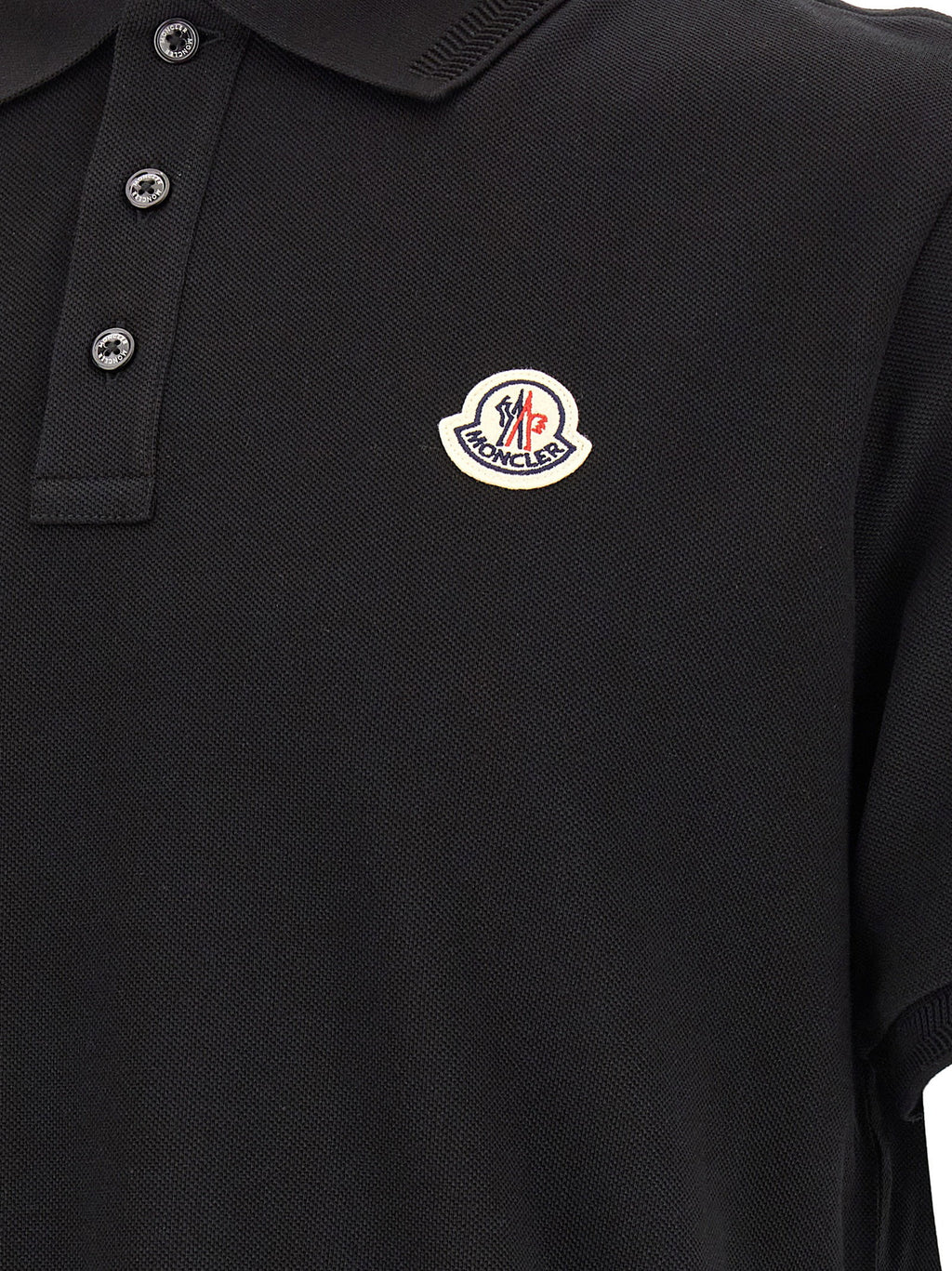 Moncler Logo Patch Polo Shirt