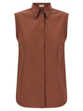 Brunello Cucinelli Shiny Trim Shirt