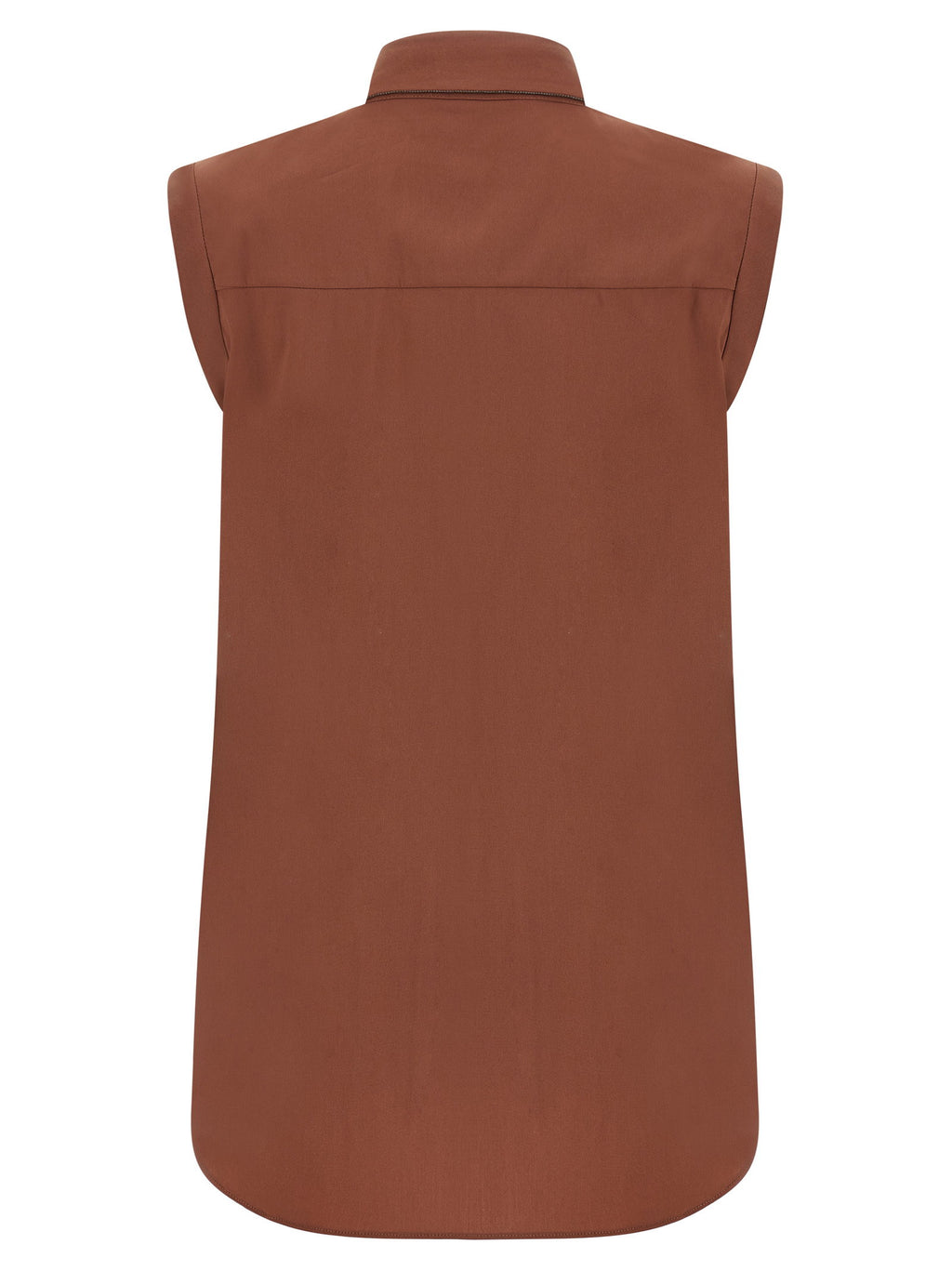Brunello Cucinelli Shiny Trim Shirt