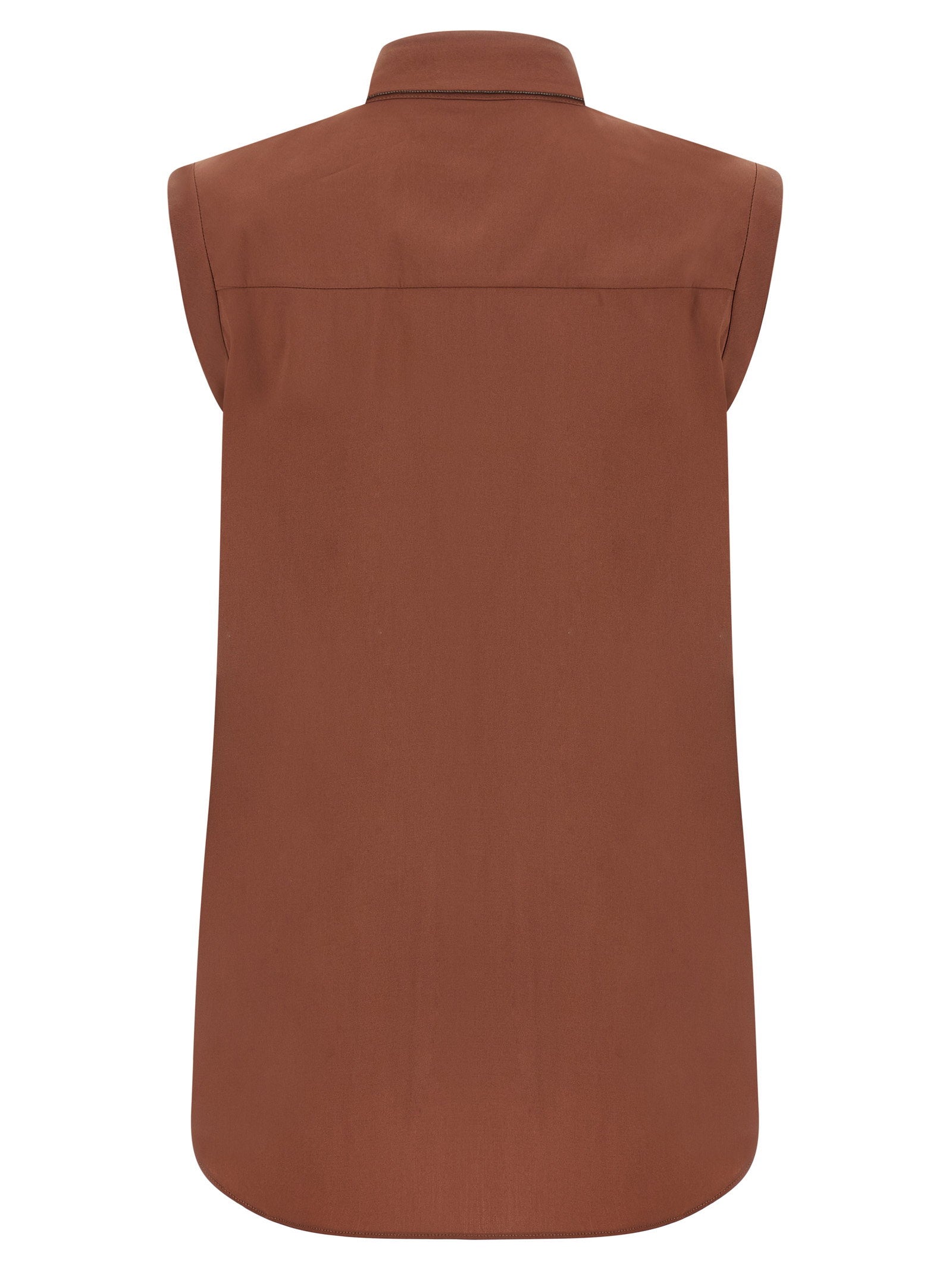 Brunello Cucinelli Shiny Trim Shirt
