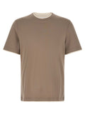 Brunello Cucinelli Double Layer T-shirt