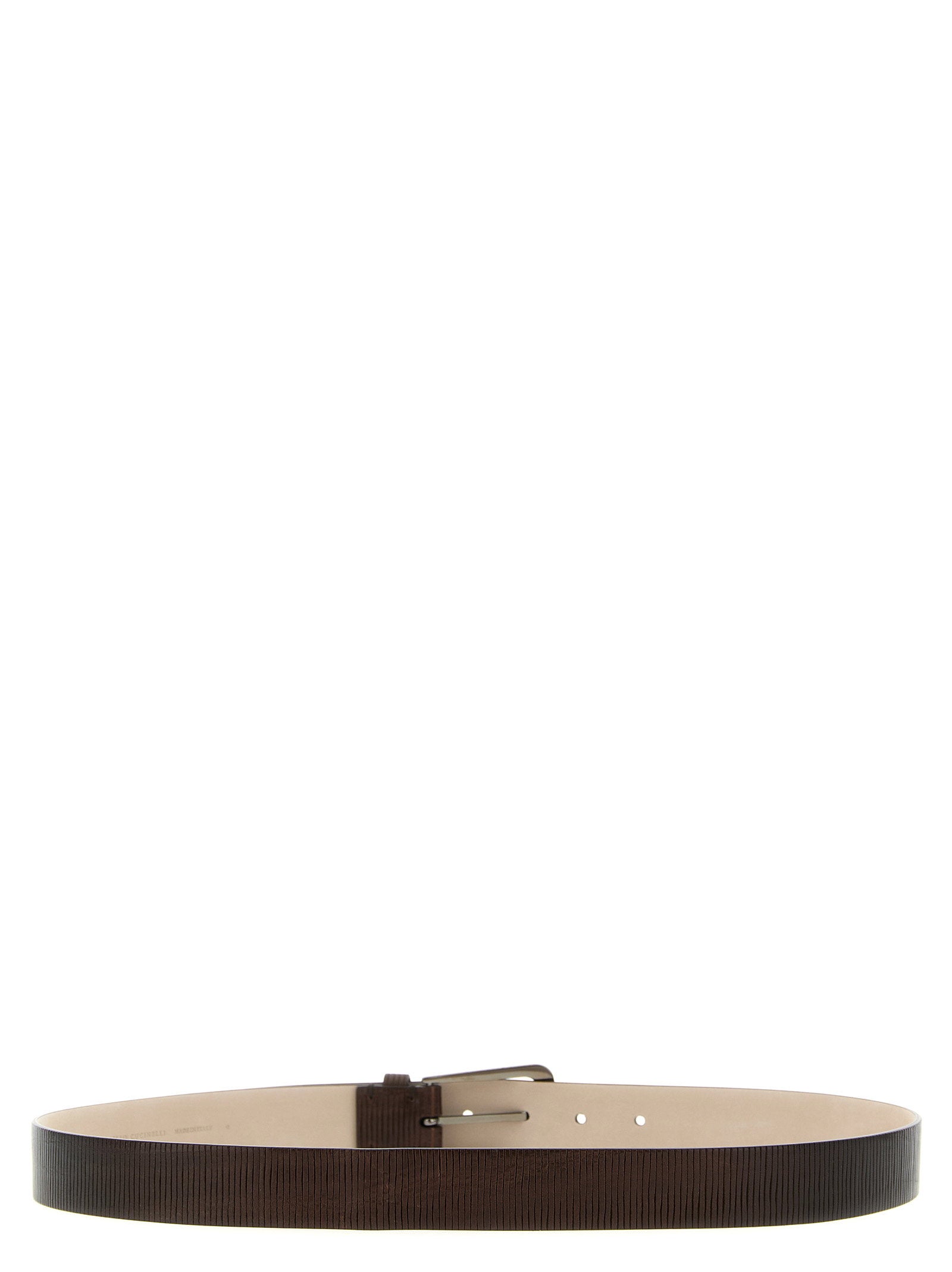 Brunello Cucinelli Ribbed Belt