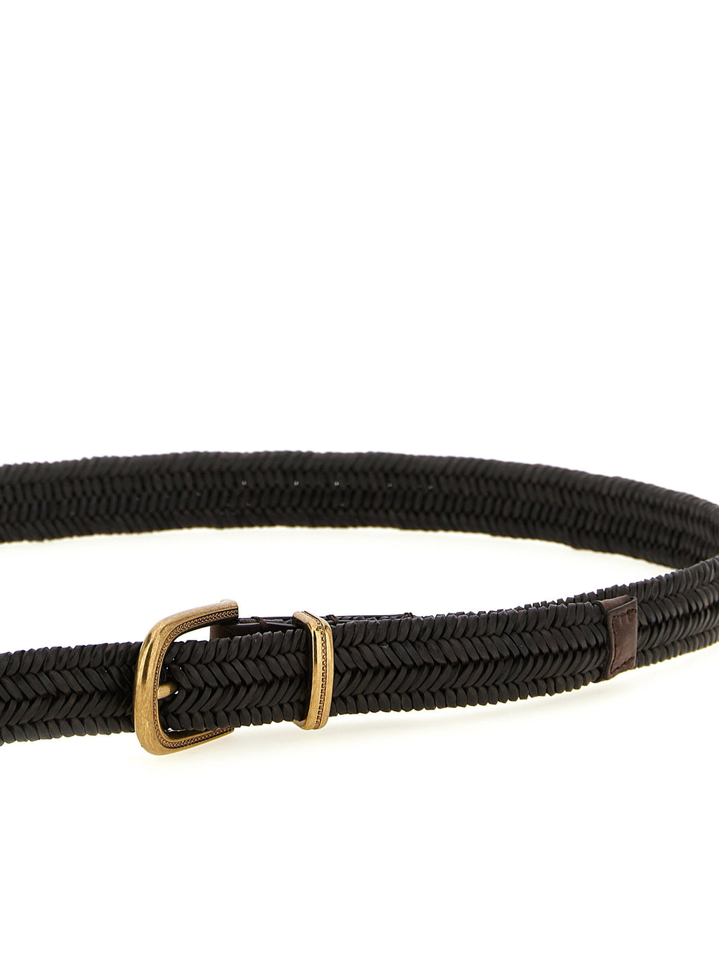 Brunello Cucinelli Stretch Leather Belt