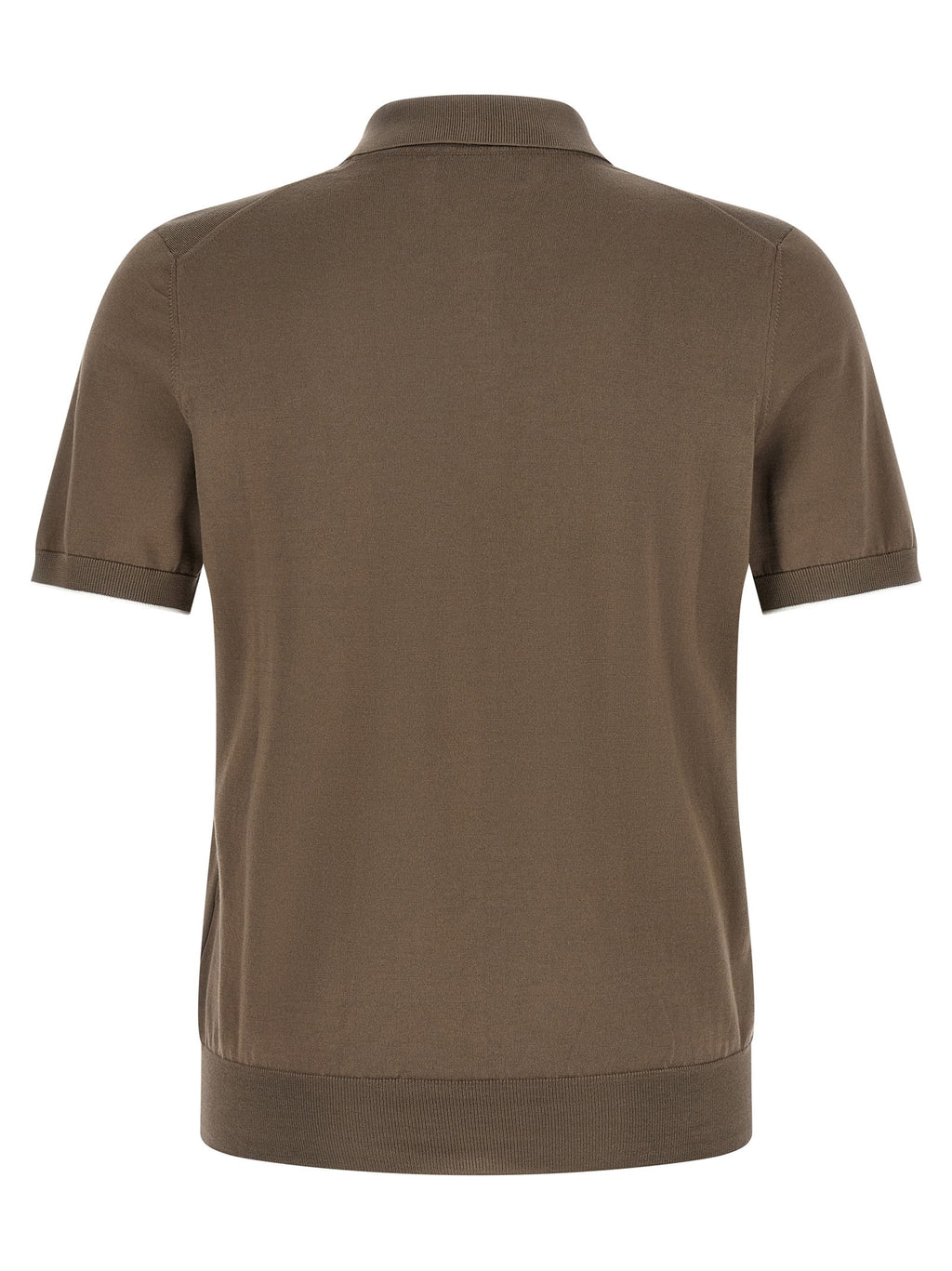 Brunello Cucinelli Knitted Polo Shirt