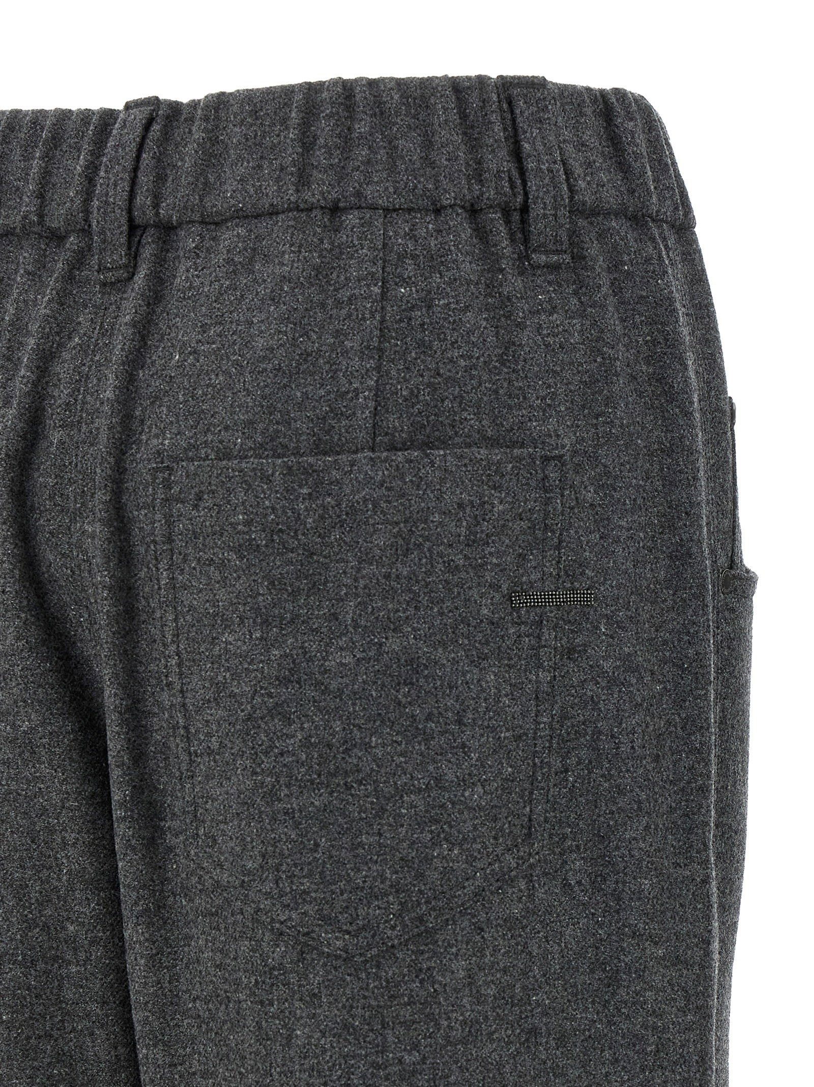 Brunello Cucinelli Wool And Cashmere Pants