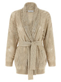 Brunello Cucinelli Crochet Cardigan