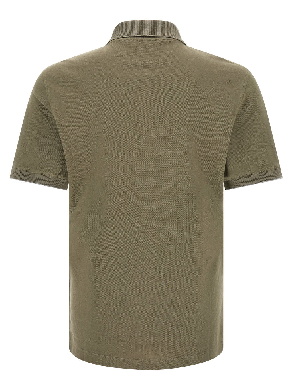 Brunello Cucinelli Logo Piqué Polo Shirt