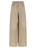 Brunello Cucinelli The Wide Barrel Jeans