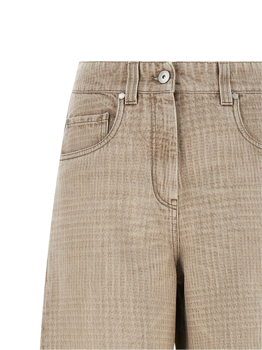 Brunello Cucinelli The Wide Barrel Jeans